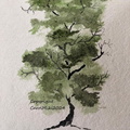Warm up exercise watercolour
