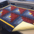 Baby boy's log cabin - SOLD