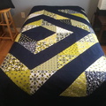 Modern asymetrical quilt